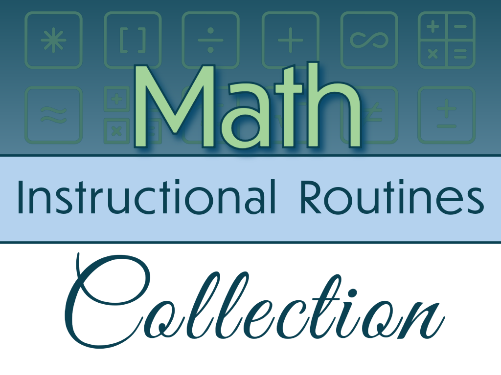 Math Instructional Routines