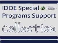 IDOE Special Programs Support