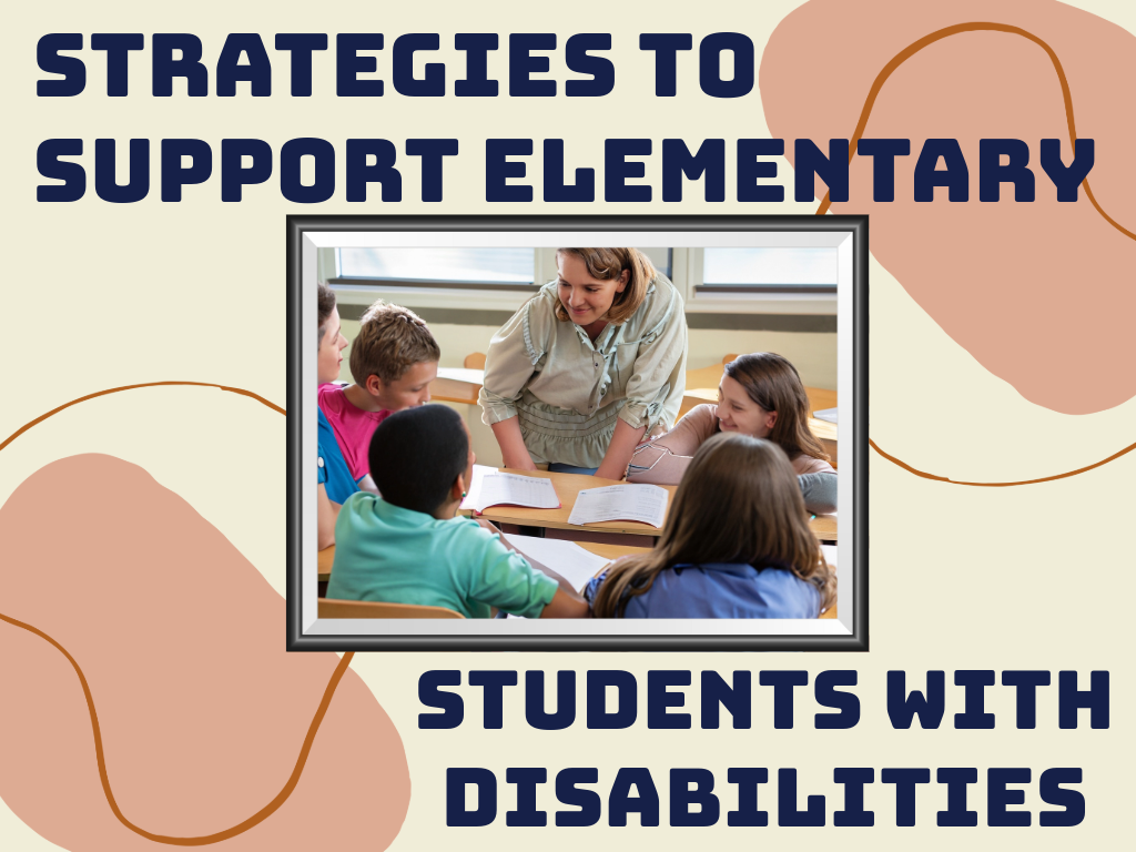 Learning Lab - Strategies to Support Elementary Students with Disabilities
