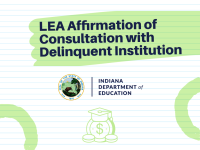 LEA Affirmation of Consultation with Delinquent Institution