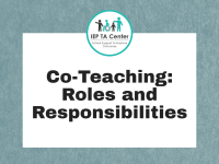 Co-Teaching: Roles and Responsibilities