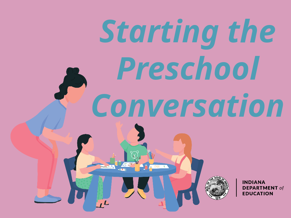 Learning Lab - Starting the Preschool Conversation