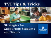 TVI Tips & Tricks: Strategies for Supporting Students and Teams