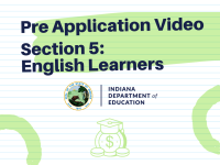 Title Grant Section 5: English Learners