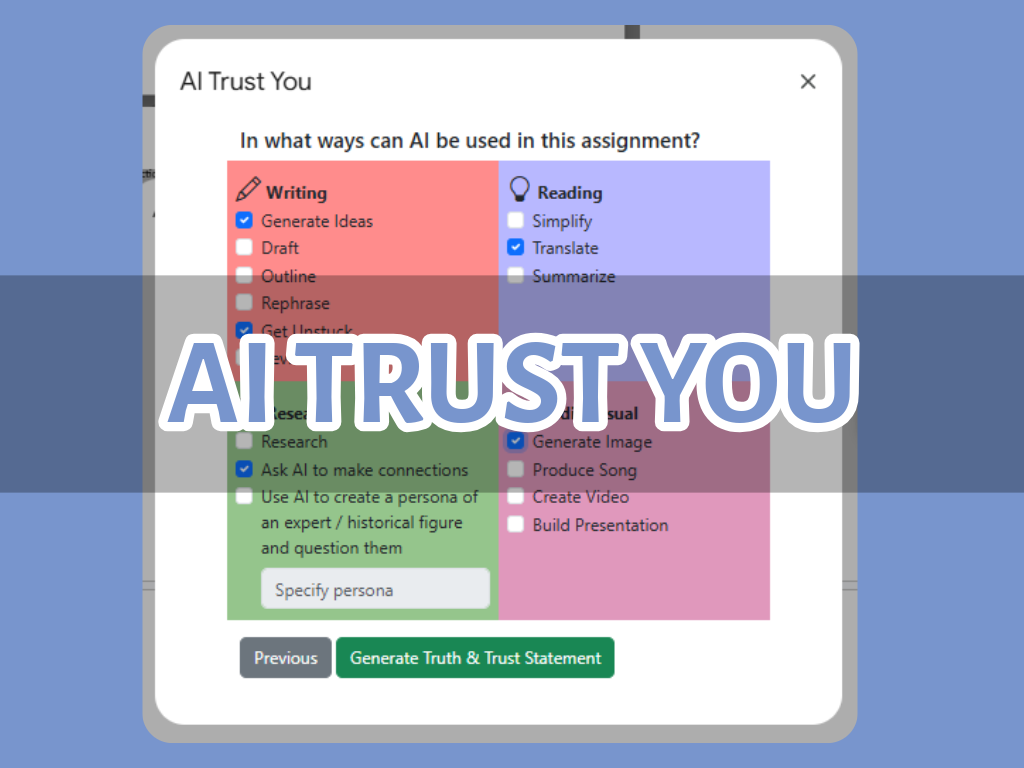 Learning Lab - AI Trust You