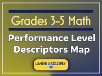 Grades 3-5 Mathematics PLD Map