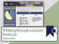 Thinking through a Lesson Protocol: Mathematics