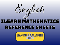 ILEARN Mathematics Reference Sheet - English