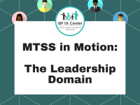 MTSS in Motion: The Leadership Domain