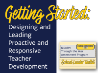 Designing and Leading Proactive and Responsive Teacher Development