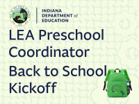 LEA Preschool Coordinator Back to School Kickoff