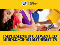 Implementing Advanced Middle School Mathematics