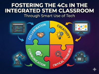 Fostering the 4Cs in the Integrated STEM Classroom through Smart Use of Tech