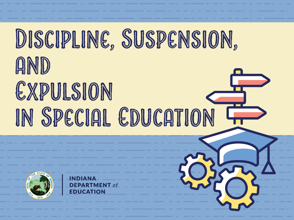 Learning Lab Discipline, Suspension, and Expulsion in Special Education
