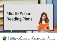 Middle School Reading Plans