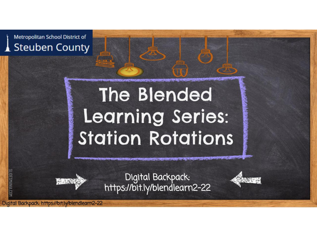 Learning Lab - Making Blended Learning Happen: Station Rotations
