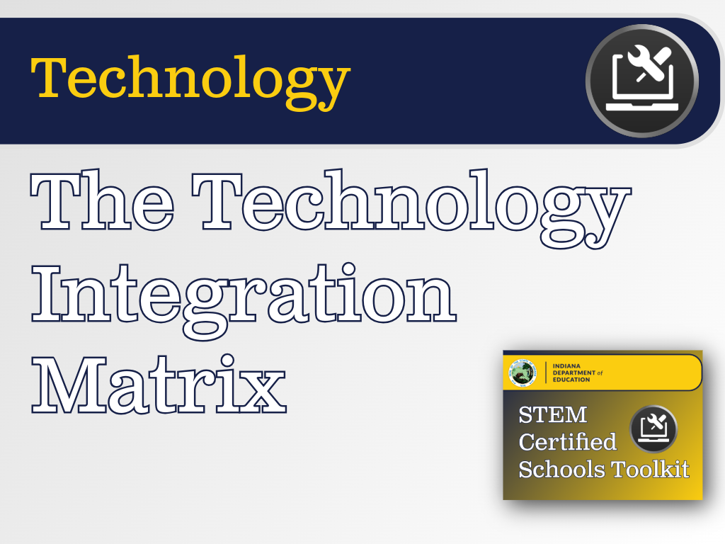 Learning Lab - The Technology Integration Matrix