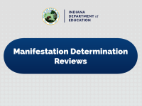 Manifestation Determination Reviews